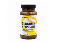 FITNWELL Curcuma + Piperine, 90 kapsulių