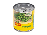 Konservuoti žirneliai BILLA EXTRA FINE, 200 g