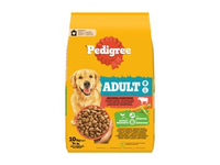 Sausas šunų ėdalas PEDIGREE su jautiena ir daržovėmis, 10 kg, 10 kg	