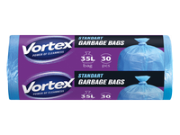 Šiukšlių maišai VORTEX BLUE, 35 l, 30 vnt., 1 vnt.