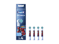 Elektrinio dantų šepetėlio galvutės ORAL-B SPIDERMAN, 4 vnt., 4 vnt.