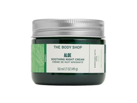 THE BODY SHOP ALOE SOOTHING NIGHT naktinis veido kremas, 50 ml