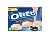 Sausainiai OREO su baltojo šokolodo glaistu, 246 g