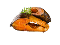 Karštai rūkyti paprastųjų karpių kepsneliai, 1 kg
