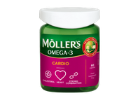 MOLLERS CARDIO Omega-3 kapsulės, N60