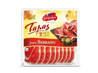 Vytintas kumpis CAMPOFRIO, Jamon serrano, pjaustytas,  I r., 300 g