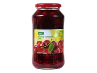 Vyšnių kompotas be kauliukų RIMI, 720 g