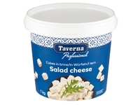 Fetos tipo sūris TAVERNA, kubeliais, sūryme, 21%, 1 kg