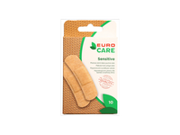 Pleistrų rinkinys EUROCARE SENSITIVE, 10 vnt., 10 vnt.