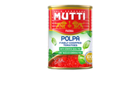 Smulkinti pomidorai MUTTI, su baziliku, 400 g
