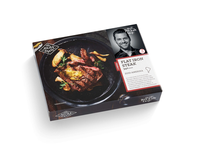 Šaldytas jautienos mentės kepsnys THE MEAT LOVERS FLAT IRON STEAK SA, 2x170 g