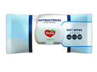 Antibakterinės drėgnosios servetėlės Ruta Selecta 120vnt.