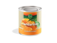 Konservuoti mandarinai ESSA, 2650/ 1500 g