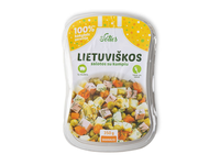 Lietuviškos salotos su kumpiu, 350 g