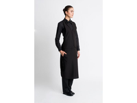 Prijuostė 2IN1, unisex, juoda, dydis L, 1 vnt