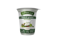 Ekologiška natūrali grietinė DOBILAS, 30 % rieb., 330 g