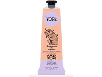 YOPE Natūralus rankų kremas, Mandarinai ir avietės, 50ml.