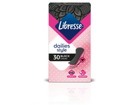 Higieniniai įklotai LIBRESSE NORMAL BLACK, 30 vnt.