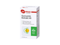 DR WOLZ Curcumin Extract 45 kapsulės, N90