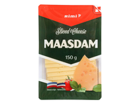 Pjaustytas sūris RIMI MAASDAM, 47 %, 150 g