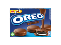 Sausainiai OREO su pieninio šokolado glaistu, 246 g
