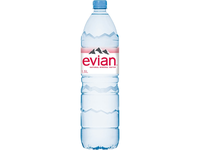 Natūralus negazuotas mineralinis vanduo EVIAN, 1.5 l