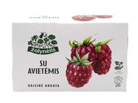 Vaisinė arbata ŽOLYNĖLIS su avietėmis, 20 vnt.
