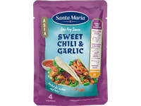 Padažas SANTA MARIA Stir Fry su aitriosiomis paprikomis ir česnakais, 100g