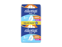 Higieniniai paketai ALWAYS Maxi, Normal, S1, 22 vnt.