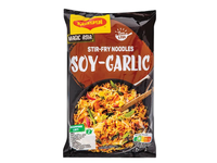 MAGGI Greitai paruošiami kepti makaronai su Sojos ir česnakų padažu 185g 