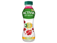 Geriam. jogurtas ACTIVIA su avietėmis, granatais, 2,6% rieb., 300 g