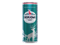 Mineralinis vanduo BORJOMI, gazuotas, 0.33l, skardinė D