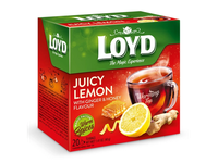 Imbierų, citr. ir medaus sk. žolelių arbata LOYD WARMING TEA, 40 g