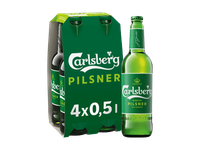 Šviesusis alus CARLSBERG, 4 vnt., 2 l