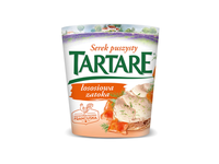 Varškės kremas su lašiša ir krap.TARTARE,140g
