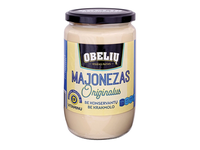 Majonezas OBELIŲ Originalus 72% rieb., 0,65 l