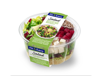 Pietų dėžutė FIT&EASY salotos su burokėliais ir bulgur kruopomis" 252 g.