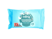 Paviršių valymo servetėlės SALLING, 48 vnt.