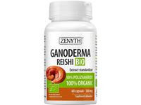 ZENYTH, Maisto papildas „Organic Reishi“, ekologiškas, 60 kapsulių