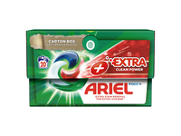 Skalbimo kapsulės ARIEL Extra Clean, 20 skalb.