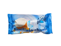 Vanilinio skonio ledai LE2KAS, vafliniame puodelyje, 5%, 120 ml/65 g