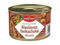 Kiaulienos šonkauliukai BBQ padaže, 400 g