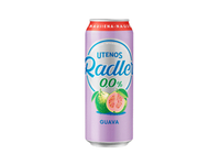 Nealkoholinis alaus kokteilis UTENOS RADLER GUAVA, 500 ml