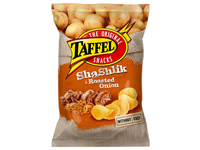 Bulvių traškučiai TAFFEL SHASHLIK&ROASTED ONION, 130 g