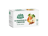 Vaisinė arbata ŽOLYNĖLIS su kriaušėmis ir cinamonu, 40 g