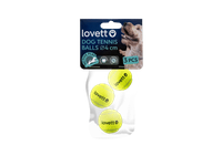 Šunų teniso kamuol, LOVETT,4cm,3vnt