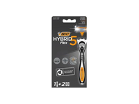 Vyriškas sisteminis skustuvas BIC FLEX5 HYBRID, 2galv., 1 vnt.
