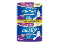 ALWAYS PLATINUM kvepiantys higieniniai paketai "Night" (12 vnt.)