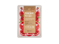 TONYMOLY Fresh To Go Pomegranate Mask Sheet Lakštinė veido kaukė, 25 g