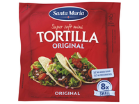 Mini tortilijos SANTA MARIA ORIGINAL, 200 g